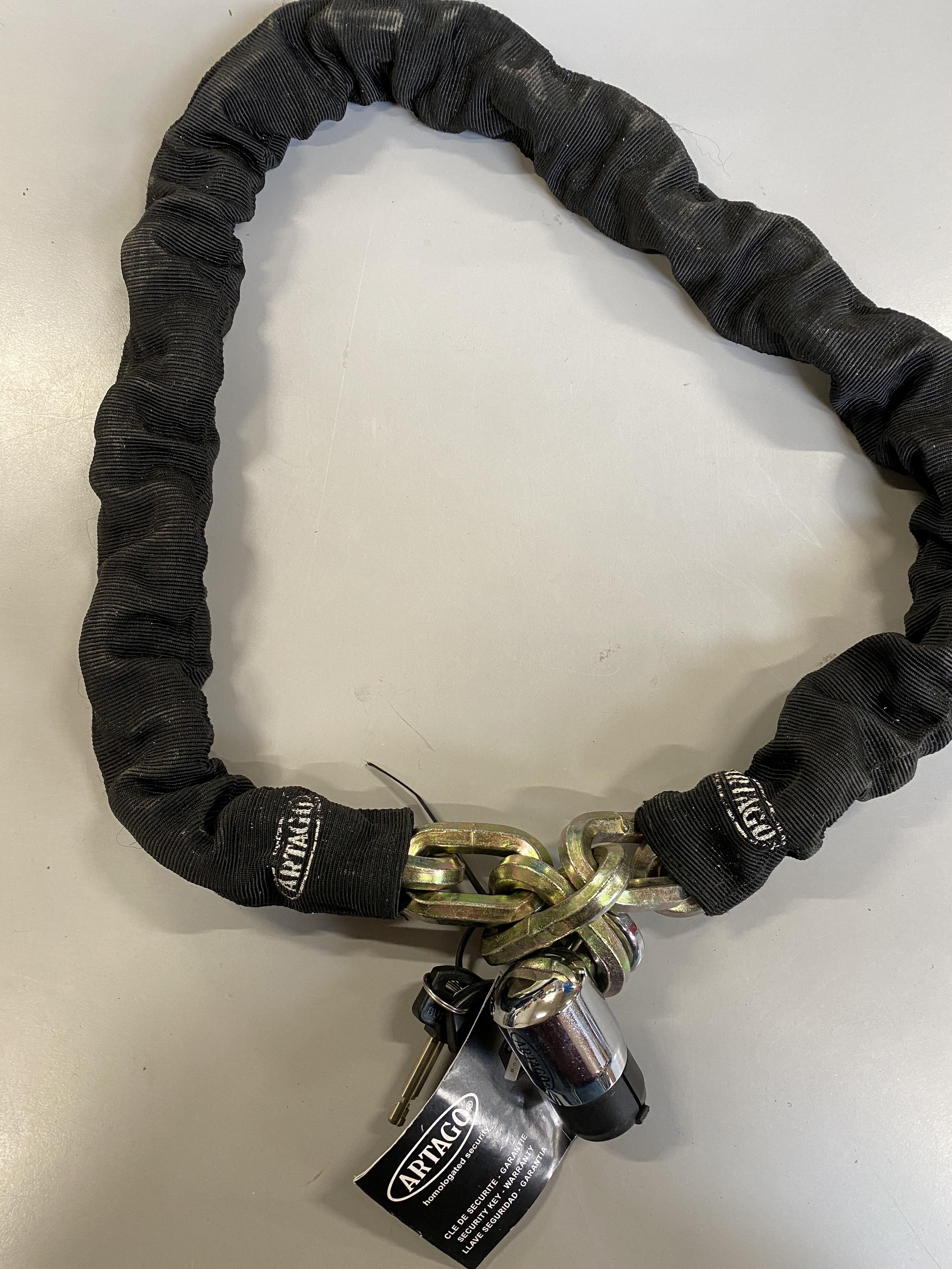 Kæde Ø11 1200 MM M/SK.BR.Lås Ø14 53C120